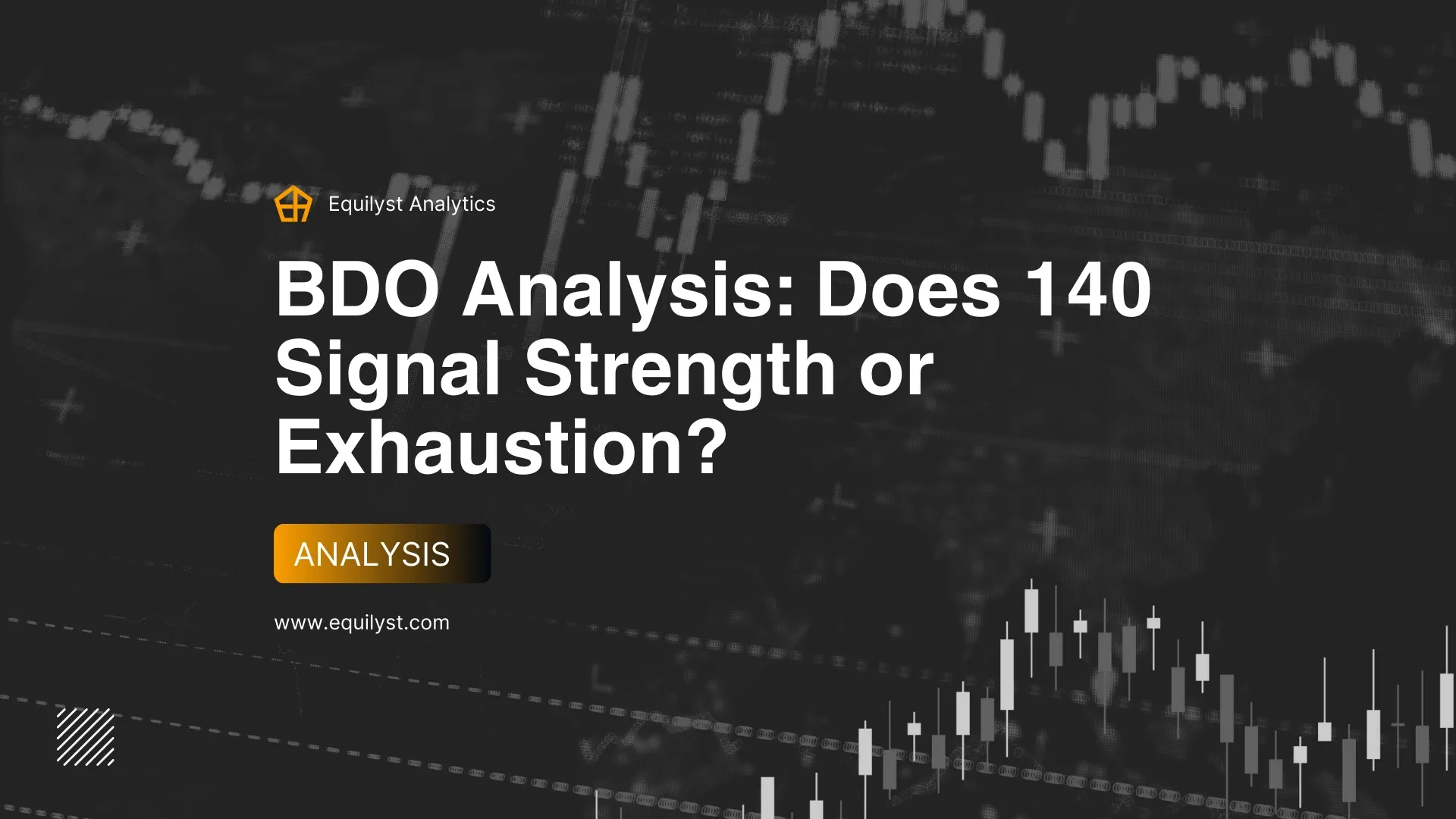 BDO Analysis - Does 140 Signal Strength or Exhaustion