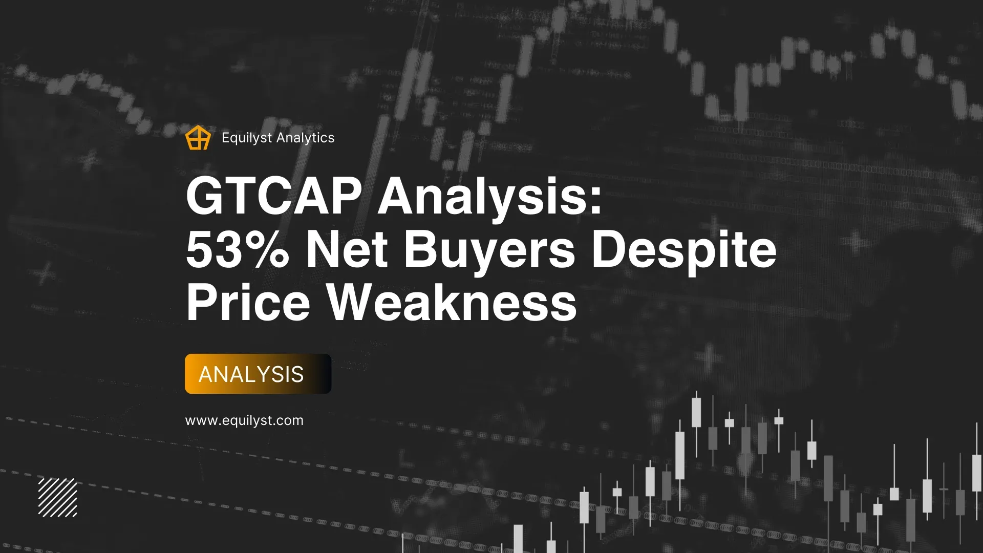 GTCAP Analysis - 53 Percent Net Buyers Despite Price Weakness