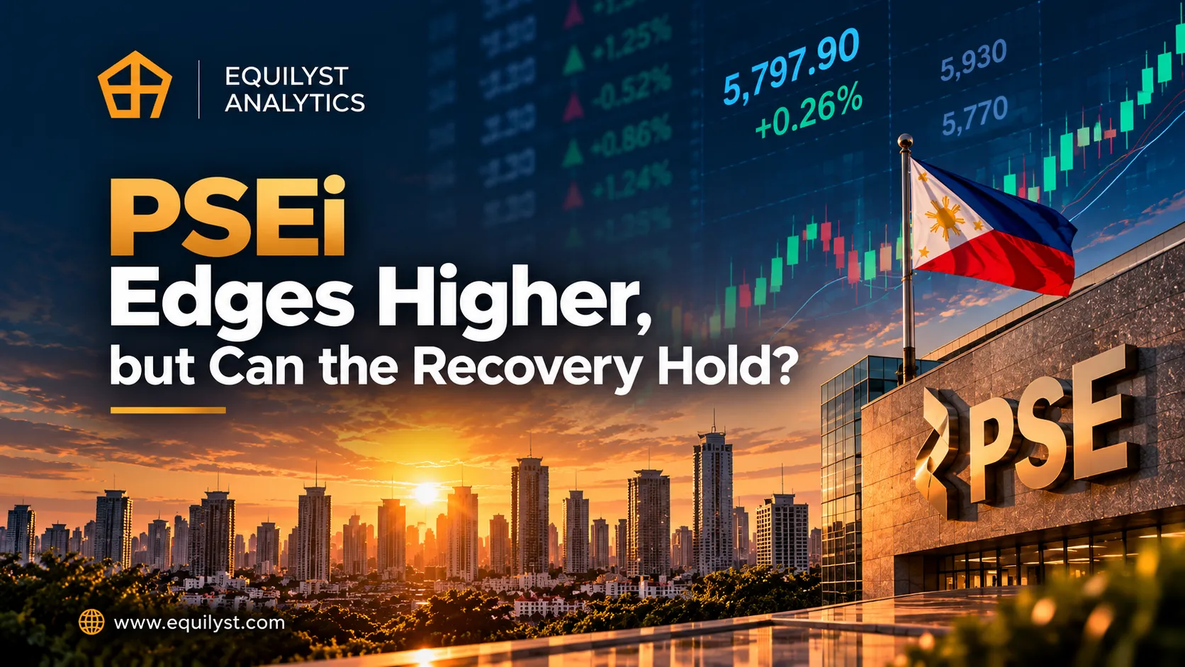 PSEi Edges Higher, but Can the Recovery Hold?