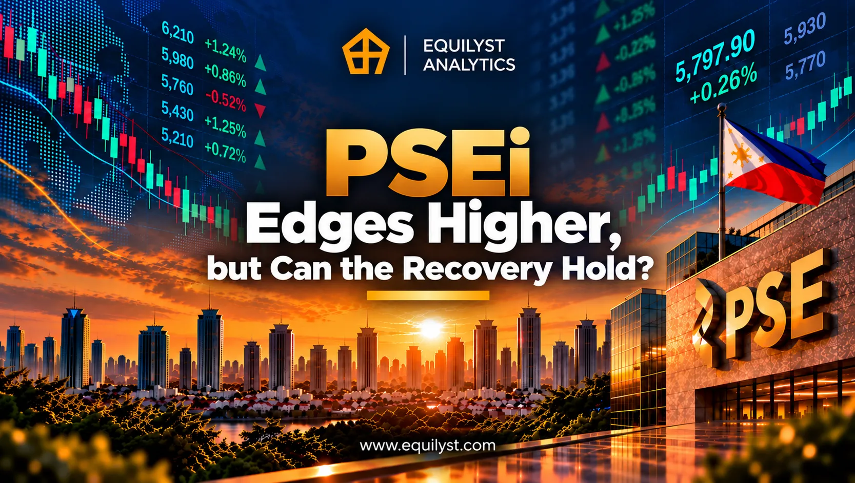 PSEi Edges Higher, but Can the Recovery Hold?